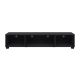 CorLiving - Black Glass TV Stand, TV's up to 85