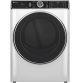 GE Profile - 7.8 Cu. Ft. Stackable Smart Electric Dryer with Steam and Sanitize Cycle - White
