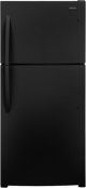 Frigidaire - 20.0 Cu. Ft. Top Freezer Refrigerator - Black