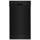 Whirlpool - Front Control Built-In Dishwasher with Cycle Memory and 50 dBA - Black