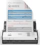Brother - ADS-1300 Compact Duplex Desktop Scanner with Single Pass Double-Sided Scanning - White