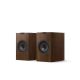 KEF - Q1 Meta Walnut Bookshelf Speakers - walnut