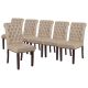Alamont Home - Hercules Dining Chair (Set of 6) - Beige LeatherSoft