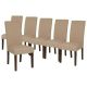 Alamont Home - Greenwich Dining Chair (Set of 6) - Beige Fabric
