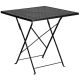 Alamont Home - Oia Square Contemporary Patio Table - Black