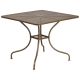Alamont Home - Oia Square Contemporary Patio Table - Gold