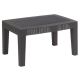 Alamont Home - Seneca Contemporary Patio Coffee Table - Dark Gray