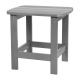 Alamont Home - Charlestown Classic Adirondack Side Table - Gray