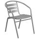 Alamont Home - Lila Patio Chair - Silver