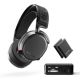 SteelSeries - Arctis Pro Wireless DTS Headphone:X v2.0 Surround Sound Gaming Headset for PS4 and PC - Black