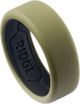 The Ridge Wallet - 8MM SILICONE RING SET - Matte Olive - Size 9 - Olive