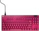 Logitech - PRO X TKL RAPID Tenkeyless Corded Magnetic Analog Switch Gaming Keyboard with Customizable RGB Lighting - Magenta