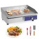 Costway - 22'' Commercial Electric Griddle 110V 2000W Flat Top Countertop Grill 122â„‰-572â„‰ - Silver