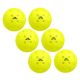 Orca Pickleballs Pi 40, Outdoor 6 Pack, USAPA Official Size 40 Hole Ball for Tournament Play - Fluorescent Yellow