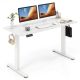 Costway - Standing Desk with Hanging Hooks - 55