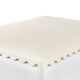 Serta - Comfort Boost 2.5-inch Memory Foam Mattress Topper King - off-white