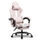 GTPlayer - GT905 Adjustable Gaming Chair with Breathable Fabric - Pink