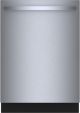 Bosch - 800 Series Top Control Smart Built-In Dishwasher with 3rd Rack and Bar Handle, 42 dBA - Stainless Steel