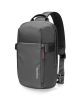 tomtoc - Navigator-T24 One Shoulder Backpack Crossbody EDC Daypack Sling Bag Chest Shoulder Bag, Water-resistant S - Black