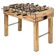 Costway 48'' Foosball Table Home Soccer Game Table Christmas Families Party Recreation - Natural