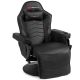 Costway Massage Gaming Recliner Reclining Racing Chair Swivel - Black
