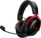 HyperX - Cloud III S Wireless Gaming Headset for PC, PS5, PS4, Nintendo Switch, Mac, and Mobile - Red/Black