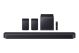 SAMSUNG Q-Series Soundbar HW-Q990F 11.1.4 ch w/ Subwoofer and Rear Speaker - Graphite Black