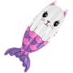 Salus Brands, LLC - Coconut Outdoor: Purrfect Purrmaid Pool Float - 66x27
