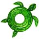 Salus Brands, LLC - Coconut Outdoor: Green Translucent Sea Turtle - 48