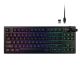 GAMDIAS - HERMES M7 TKL Hybrid Mechanical Red Switch Gaming Keyboard - Black