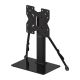 ErgoAV - Tabletop TV Stand+Swivel for 19 -43