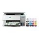 Epson - EcoTank ET-3930 Wireless All-in-One Color Supertank Inkjet Printer - White