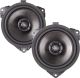 MB Quart - Tuned 7 inch 2-Way Car Speaker with Fiber Cones (Pair) - Black
