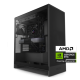 NZXT - NZXT-Player Two Gaming Desktop-AMD Ryzen 7 9700X-16GB RAM-NVIDIA GeForce RTX 5070-2TB SSD-Kraken 240mm-H7 Flow Black