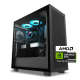 NZXT - NZXT-Player Two Prime Gaming Desktop-AMD Ryzen 7 9800X3D-32GB RAM- NVIDIA RTX 5070 Ti-2TB SSD-Kraken 240mm-H7 Flow Black