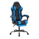 GTPlayer - Gaming Chair with Footrest - Blue
