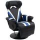 GTPlayer - Racing Style Gaming Chair with Cup Holders - Blue