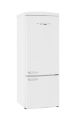 Unique Appliances - Classic Retro 16.7 cu.ft Bottom Freezer Refrigerator - Marshmallow White