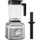 KitchenAid - K400 Variable Speed Blender with Tamper, Contour Silver