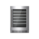 Thor Kitchen - 46 Bottle Single Zone Wine Cooler - Stainless Steel