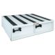 Crescent Jobox 4-Compartment 48 in. W x 9 in. H x 48 in. L StorAll 5 Cu.Ft Steel Drawer Unit with White Powder Coat 664980