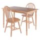WINSOME WOOD Ravenna 3-Piece Natural Dining Set 81867