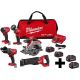 Milwaukee M18 FUEL 18-Volt Lithium-Ion Brushless Cordless Combo Kit (5-Tool) with (2) High Output 6.0 Ah Batteries 3697-25-48-11-1862