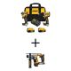 DEWALT 20V MAX XR Hammer Drill and ATOMIC Impact Driver 2 Tool Cordless Combo Kit and SDS Plus Hammer Drill w/(2) 4Ah Batteries DCK2050M2WH172B