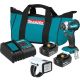 Makita 18V LXT Lithium‑Ion Brushless Cordless Impact Driver Kit with L.E.D Flashlight and 2 Batteries (3.0Ah) XDT131X2