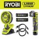 RYOBI USB Lithium 2-Tool Combo Kit with Inflator, Flashlight, (2) 2.0 Ah USB Lithium Batteries, & (2) Charging Cables FVF51K-FVL54K
