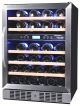 NewAir - 46-Bottle Wine Cooler - Stainless steel