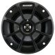 KICKER - PS 4in. Coaxial Speakers (Pair) - Black/Silver