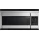 Fisher & Paykel - 1.1 Cu. Ft. Over-the-Counter Microwave - Black/brushed stainless steel