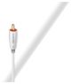 AudioQuest - 26.2ft. Subwoofer Cable - White/Light Gray